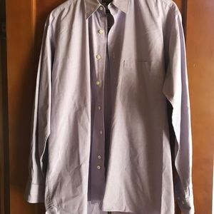 Coach Oxford button down lavender shirt